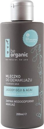 Be Organic Mleczko do demakijażu Jagody Goji i Acai 200 ml 1