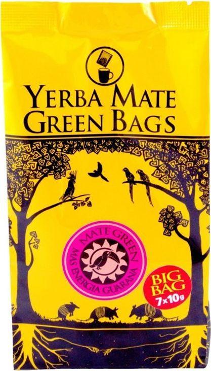 Mate Green Yerba Mate Green Bags Mas Energia Guarana 7x10g 1