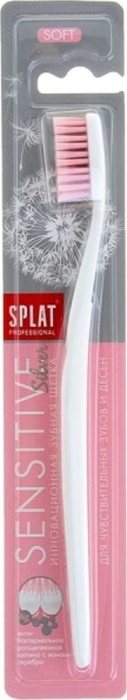 Splat SPLAT_Professional Sensitive Silver szczoteczka do zębów Soft 1