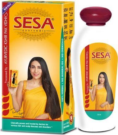 SESA Ziołowy olejek do pięlegnacji włosów Ayurvedic 100ml 1