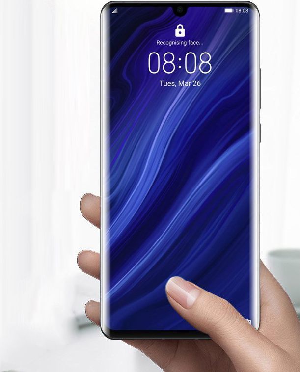 Wozinsky Wozinsky Tempered Glass UV szkło hartowane UV 9H Huawei P30 Pro (in-display fingerprint sensor friendly) - szkło bez kleju i lampki LED uniwersalny 1
