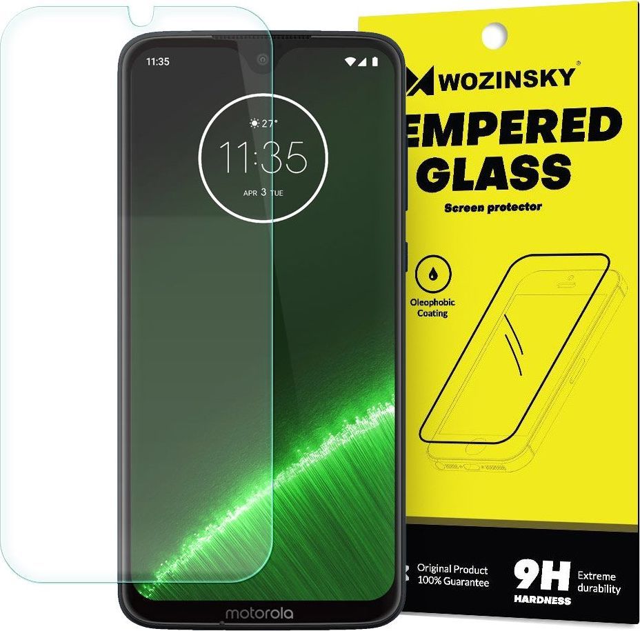Wozinsky Wozinsky Tempered Glass szkło hartowane 9H Motorola Moto G7 Plus / G7 (opakowanie – koperta) uniwersalny 1
