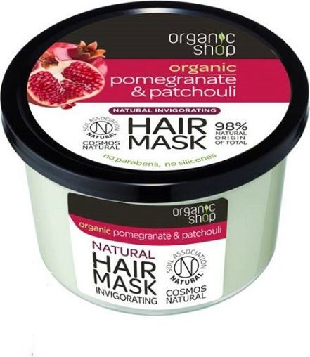 Organic Shop Hair Mask maska wygładzająca do włosów Granat Paczula 250ml 1