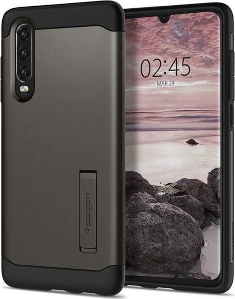 Spigen Nakładka Slim Armor do Huawei P30 szara 1