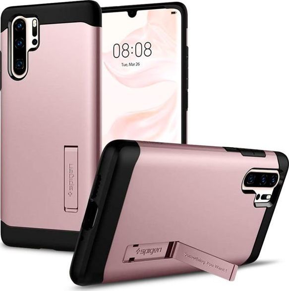 Spigen Nakładka Slim Armor do Huawei P30 Pro Rose Gold 1