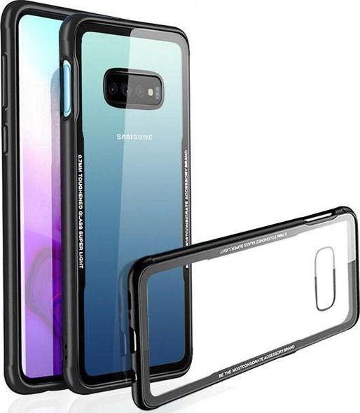 Alogy Etui Glass Case Galaxy S10e Czarne 1