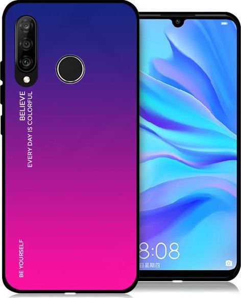 Alogy Etui Aurora Armor do Huawei P30 Lite granatowo-różowe 04 uniwersalny 1