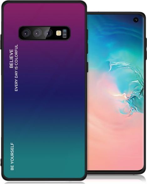 Alogy Etui Aurora Armor do Samsung Galaxy S10 fioletowo-niebieski 03 uniwersalny 1