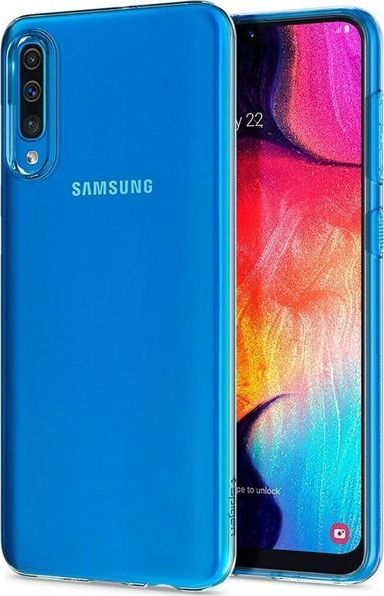 Supcase Etui Spigen Liquid Crystal do Samsung Galaxy A50 Clear uniwersalny 1