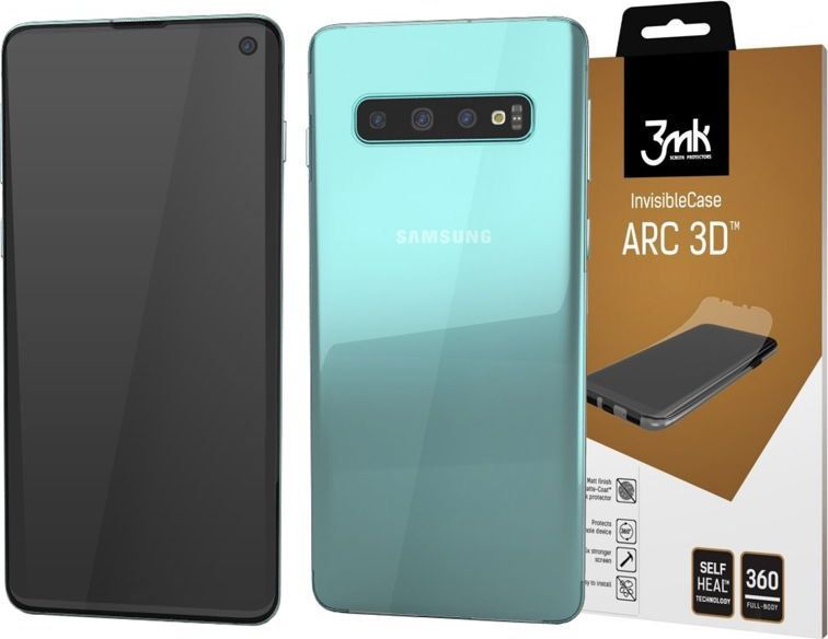 3MK Folia 3mk ARC 3D na przód i tył do Samsung Galaxy S10 invisible case uniwersalny 1