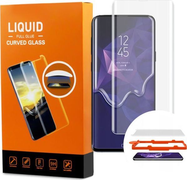 4kom.pl Szkło T-MAX UV full glue do Samsung Galaxy S10 Plus zestaw naprawczy uniwersalny 1