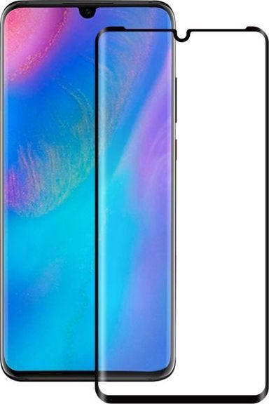 Alogy Szkło hartowane na cały ekran do Huawei P30 Pro Czarne uniwersalny 1