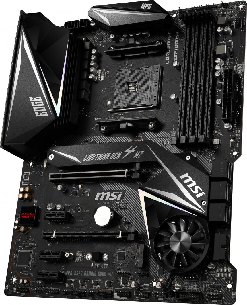 MSI MPG X570 GAMING EDGE WIFI (欠品有、CPU付) MSI MPG X570 GAMING EDGE WIFI - Płyta główna - Morele.net