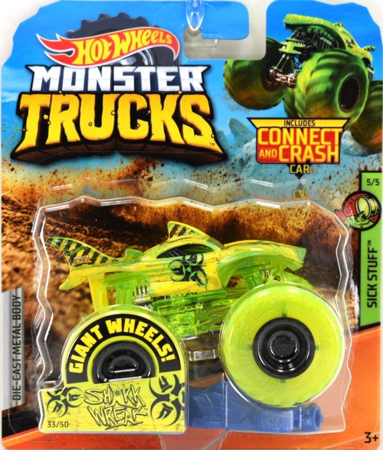 hot wheels monster truck shark wreak