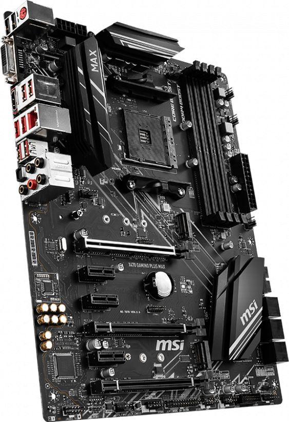 Ryzen5700X＋32gbメモリー＋MSI X470 GAMING PLUS MSI X470 GAMING PLUS - Płyta główna - Morele.net