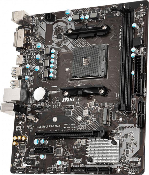 MSI B450M-A PRO MAX - Płyta główna - Morele.net