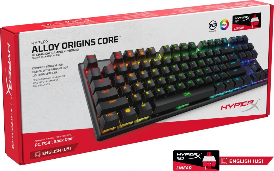 その他 HyperX Alloy Origins Core Alloy Originsコアテンキーレスメカニカルゲーミングキーボード