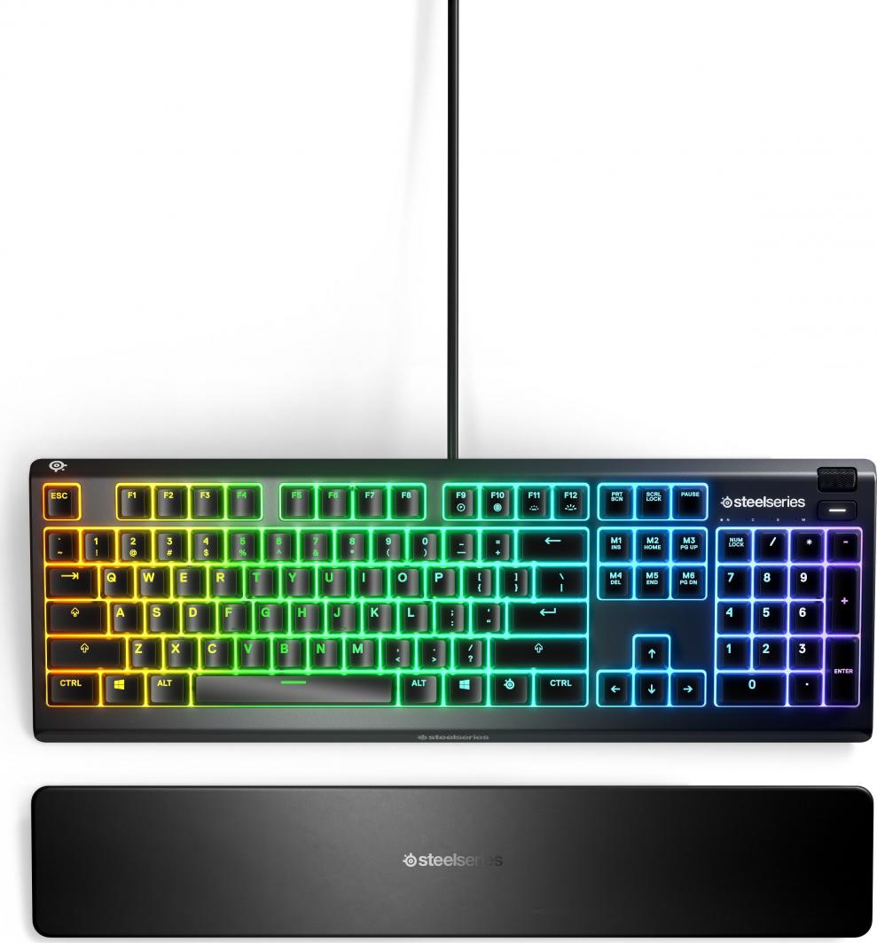 SteelSeries Apex 3 Whisper Quiet (64795) - Klawiatura