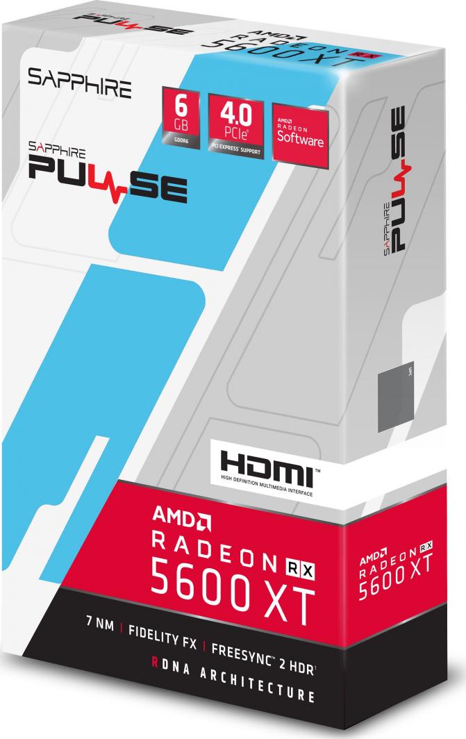 Sapphire Radeon RX 5600 XT Pulse 6GB GDDR6 (11296-01-20G