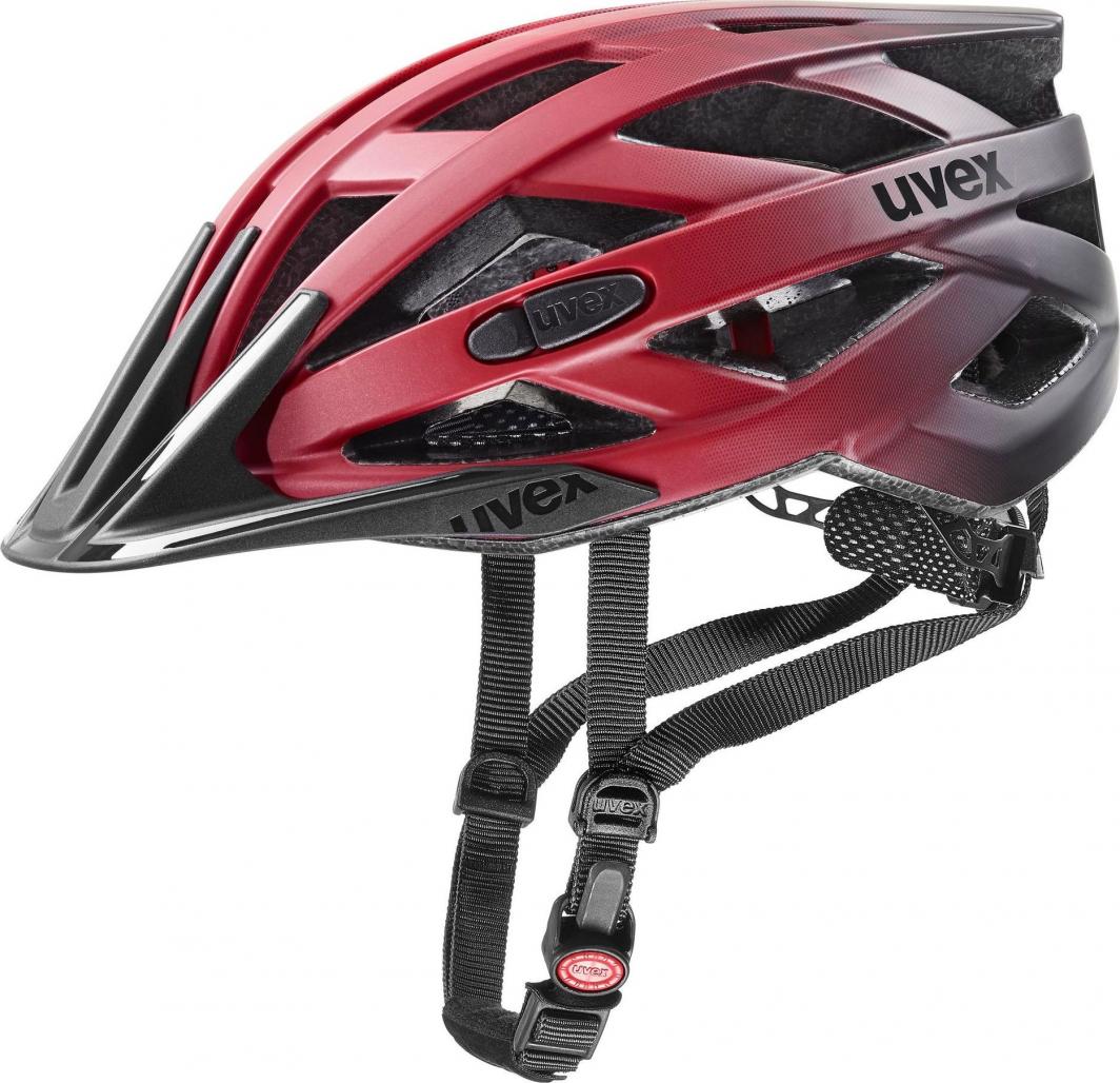 Uvex Kask rowerowy I-vo cc Red Black Mat 52-57 cm 1