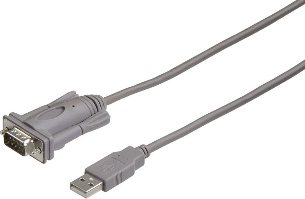 Kabel USB Hama USB-A - RS-232 2 m Szary (53325) 1