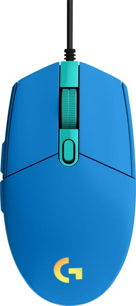 Mysz Logitech G102 Lightsync niebieska (910-005801) 1