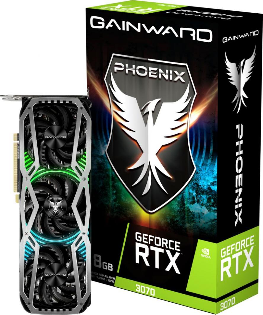 Karta graficzna Gainward GeForce RTX 3070 Phoenix 8GB GDDR6 (471056224-1990) 1