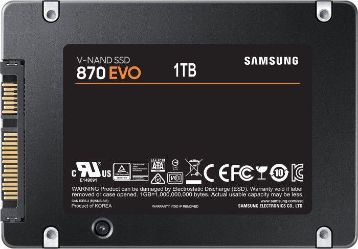 新品/未開封 Samsung 870 EVO 1TB SSD SATA 2.5\" Samsung 1TB 2.5