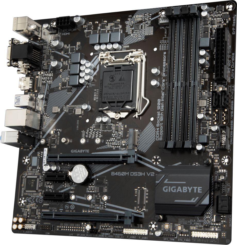 Gigabyte b460m ds3h v2 совместимость с процессорами