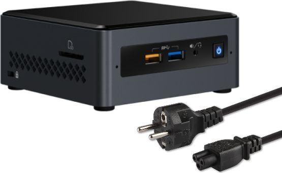 Komputer Intel NUC 7 + kabel zasil. EU Intel Pentium J5005 1