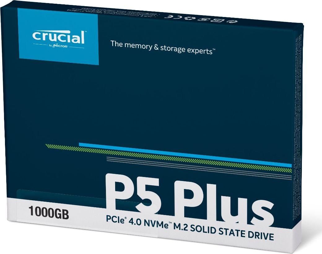 Crucial P5 Plus 1TB M.2 2280 PCI-E x4 Gen4 NVMe