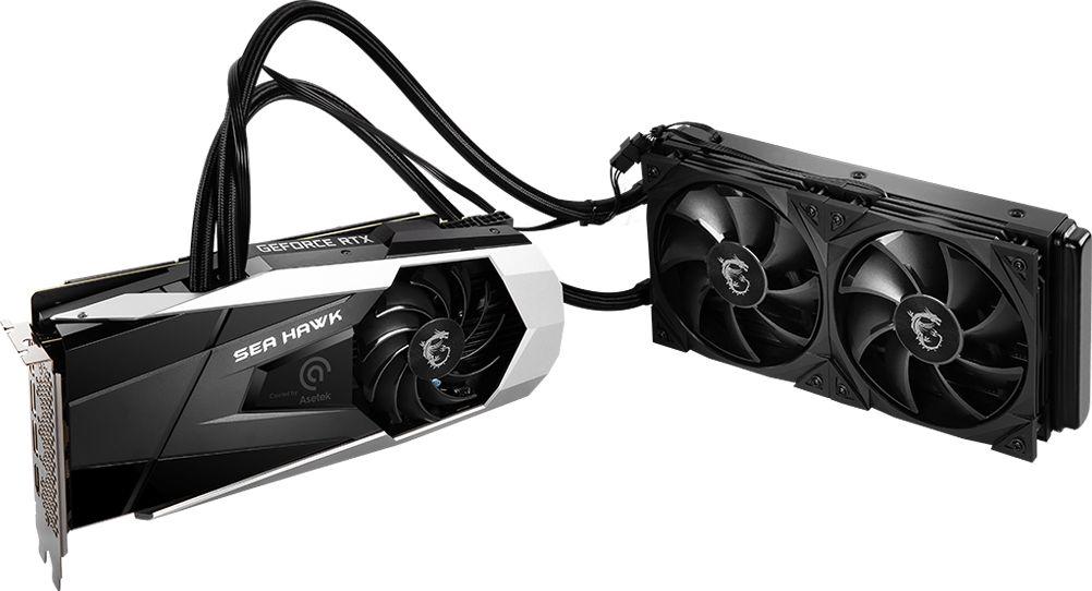 MSI GeForce RTX 3080 Sea Hawk 本体 MSI GeForce RTX 3080 Sea Hawk X 10GB GDDR6X (RTX 3080 SEA