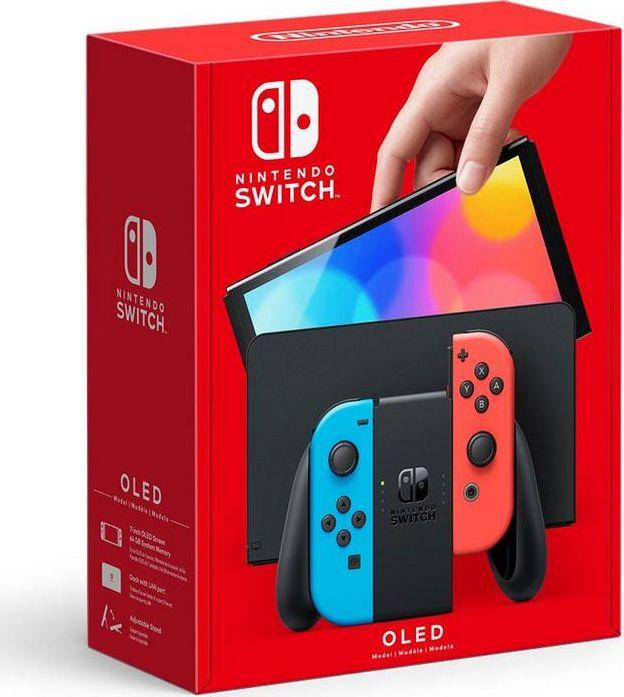 Switch OLED Red & Blue (NSH007) - Nintendo - Morele.net