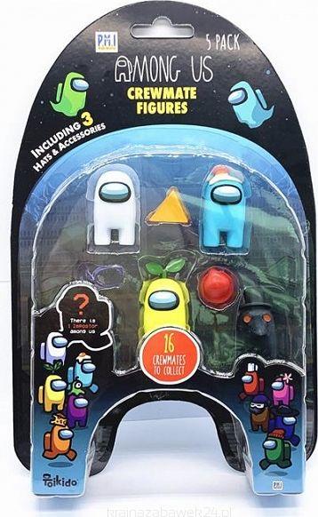 Figurka MojiPops Among Us Figurka Crewmate 5 pak Blister AU2040 1