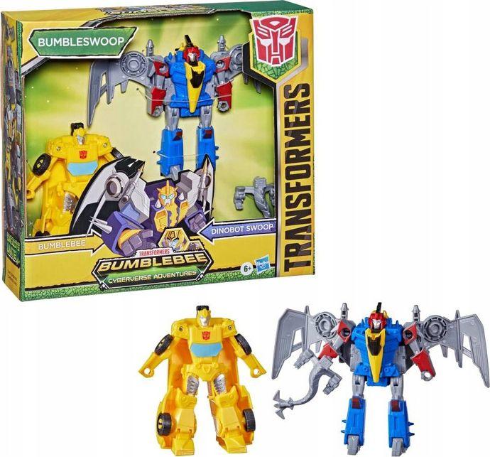 Figurka Hasbro Transformers Cyberverse Roll and Combine - Bumbleswoop (F2733) 1