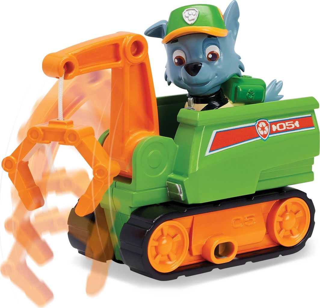 Figurka Spin Master Psi Patrol Ultimate Rescue - Minipojazd + Rocky (20101482) 1