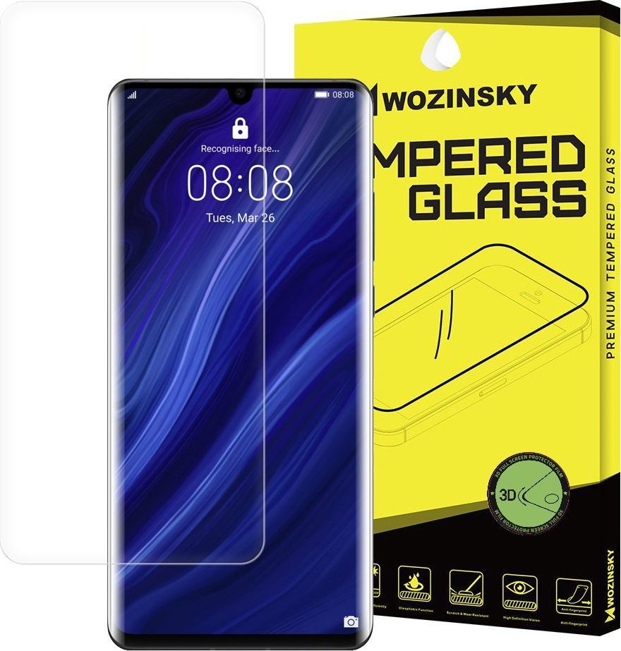 Wozinsky Wozinsky folia ochronna 3D na cały ekran Huawei P30 Pro uniwersalny 1