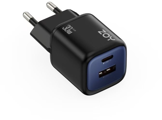 Ładowarka ZOY 30W 1x USB-A 1x USB-C ZWAC30