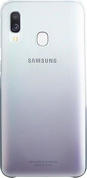 Samsung Etui Gradation Cover Galaxy A40 czarne (EF-AA405CBEGWW) 1