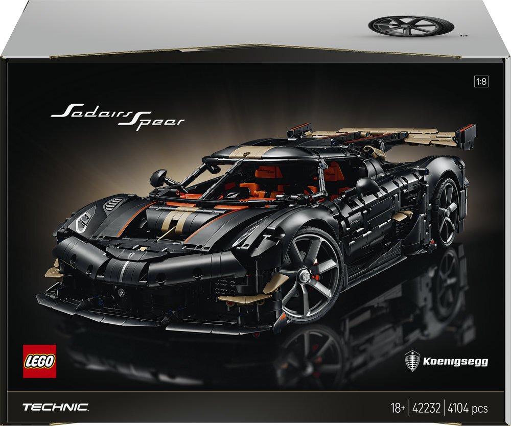 LEGO Technic Koenigsegg Sadair's Spear Megacar (42232)