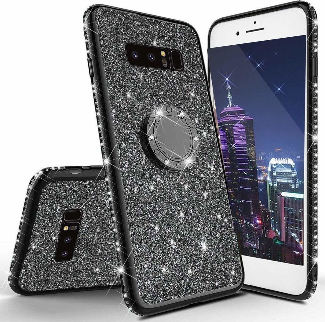 Etui Diamond Ring Glitter Brokat SAMSUNG GALAXY A7 2018 1