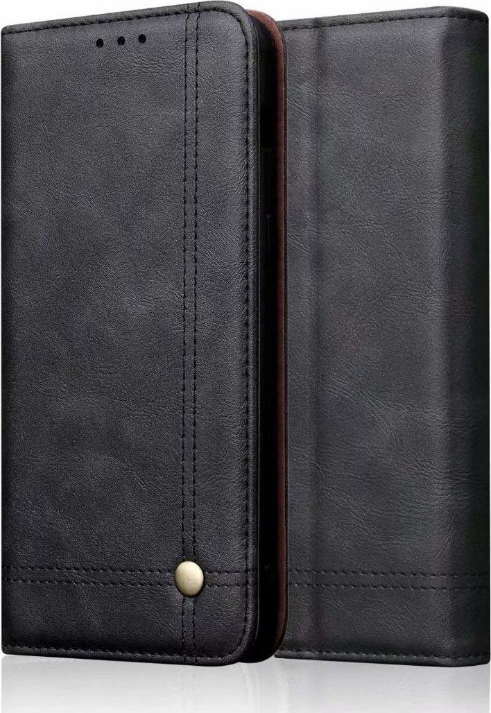Kabura Prestige Book etui flip SAMSUNG GALAXY A50 czarna uniwersalny 1