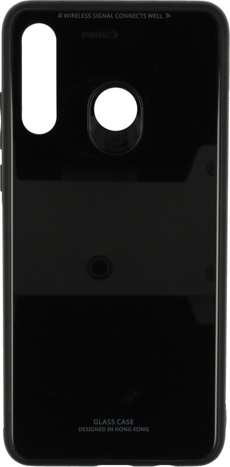 Etui Glass case HUAWEI P30 LITE czarne uniwersalny 1