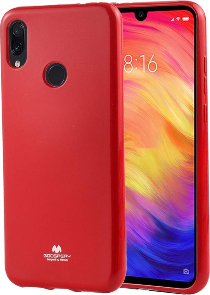 Mercury Goospery Etui Jelly case Mercury HUAWEI Y6 2019 czerwone uniwersalny 1