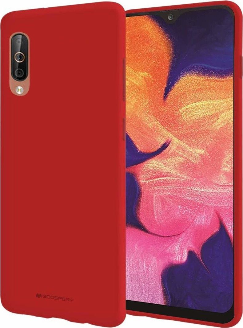 Mercury Goospery Etui Soft Jelly SAMSUNG GALAXY A70 czerwone uniwersalny 1