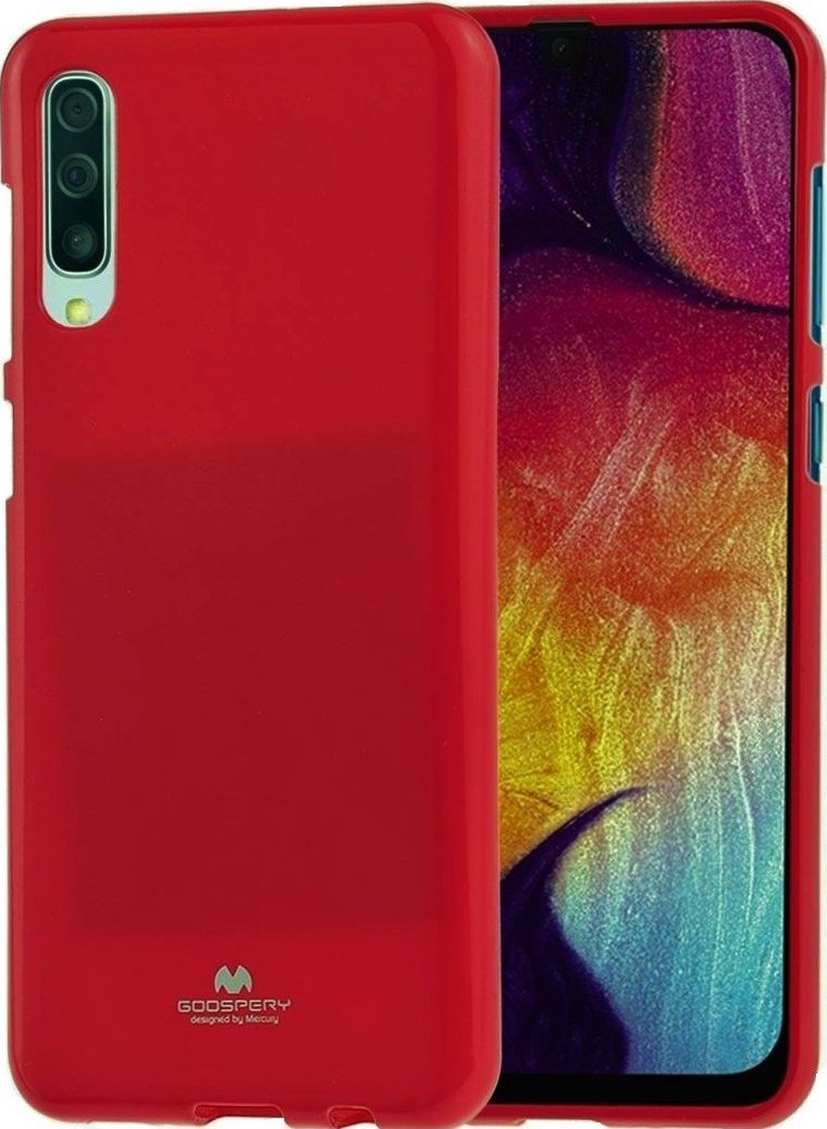 Mercury Goospery Etui Jelly case SAMSUNG GALAXY A50 czerwone uniwersalny 1