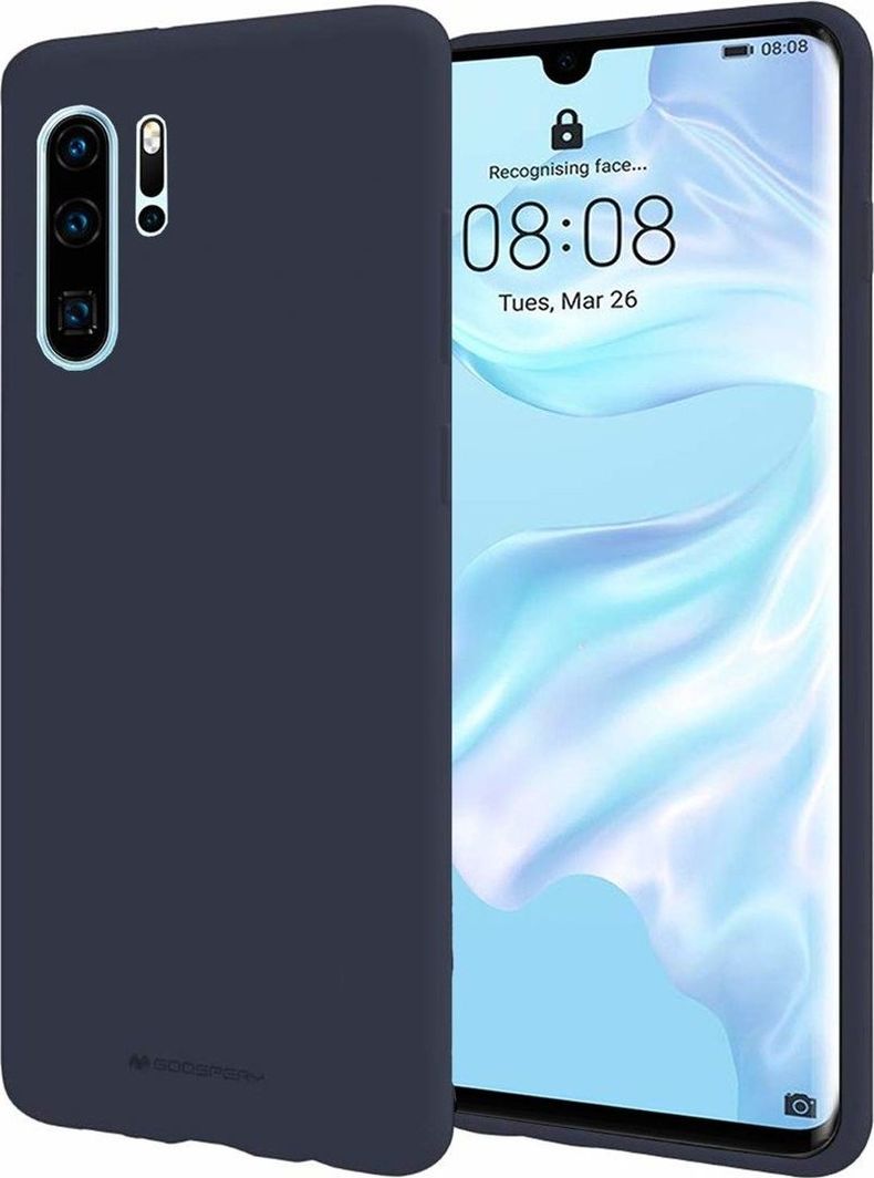 Mercury Goospery Etui Soft Jelly HUAWEI P30 PRO granatowe uniwersalny 1