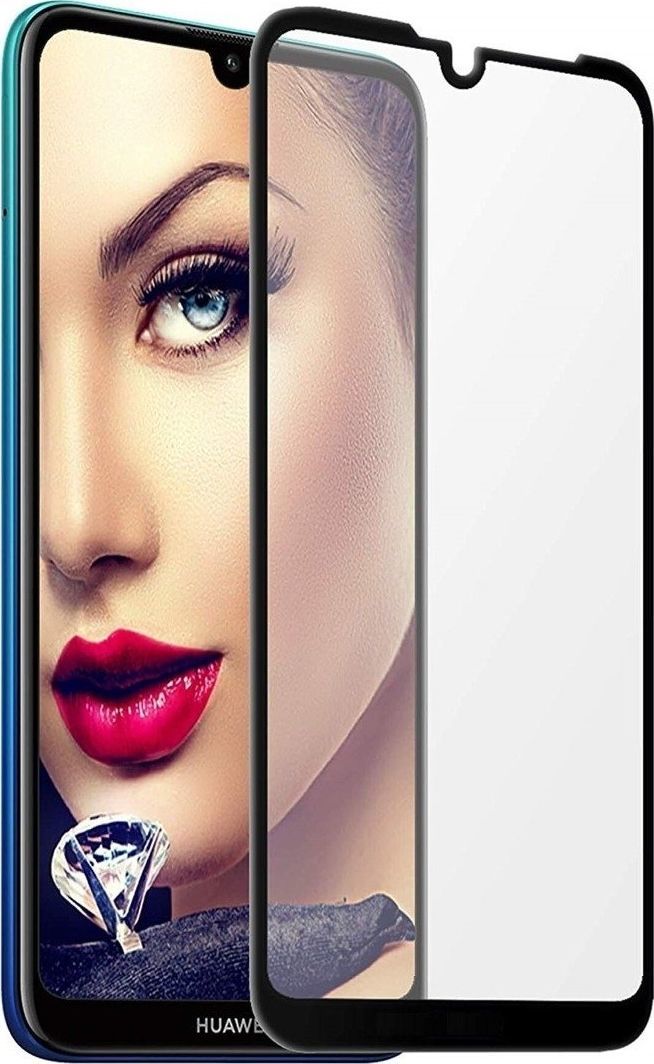 Szkło hartowane 5D HUAWEI P SMART 2019 Full Glue czarne uniwersalny 1