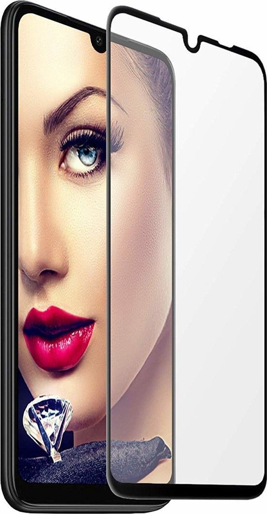 Szkło hartowane 5D XIAOMI REDMI 7 czarne Full Glue uniwersalny 1