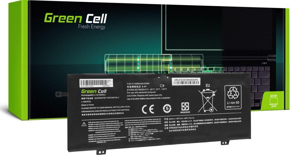 Bateria Green Cell L15L4PC0 do Lenovo V730 7.6V 5200mAh (LE121) 1